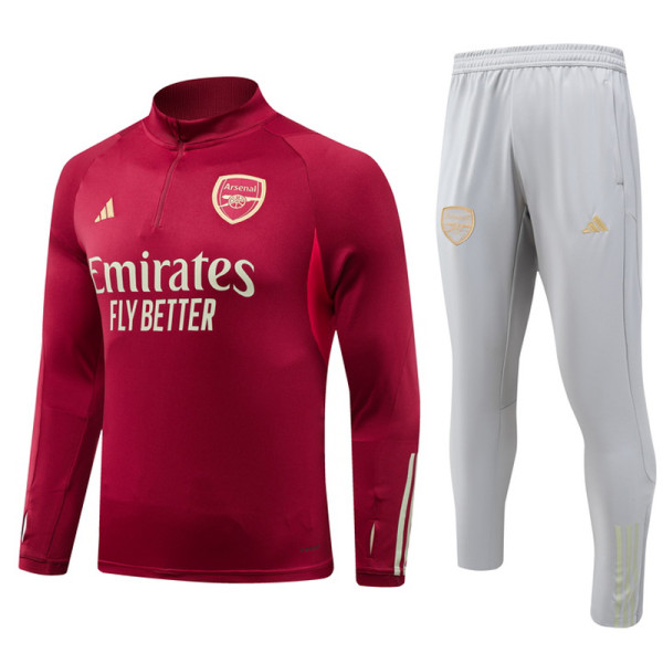 23-24 ARS Red Half Pull Tracksuit (半拉链)