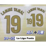 24-25 BAR Home   Fans Soccer Jersey