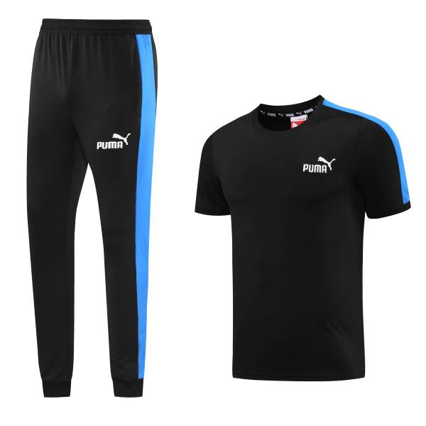 2023 PM Black Short-sleeved Trouser Suit #PD01