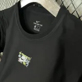 T258 NK Black High Quality Casual T-Shirt