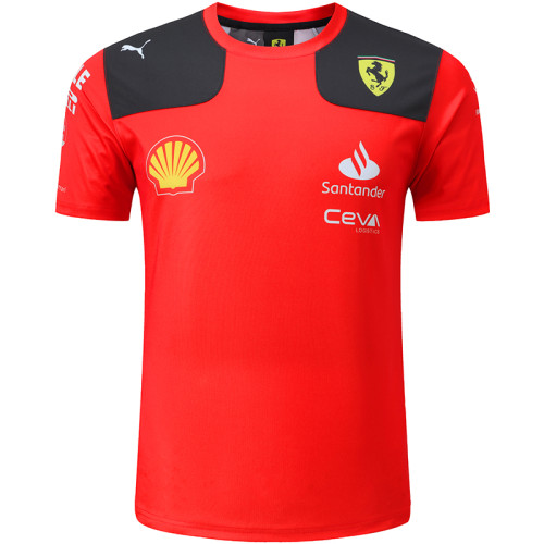 2023 Ferrari #55 Red Racing Suit (圆领)