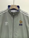 1990-1991 France Grey & Blue Retro Double Sided Windbreaker (双面风衣)