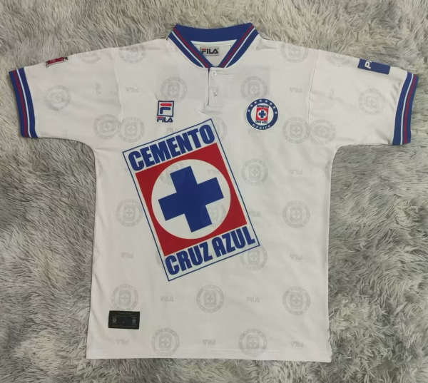 1997-1998 Cruz Azul Away Retro Soccer Jersey