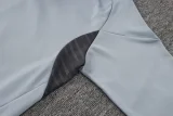 2025 AD Grey Half Pull Tracksuit (半拉链)