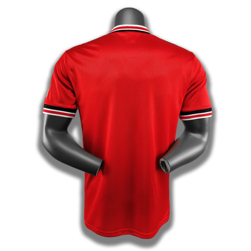 1985 Man Utd Home Retro Soccer Jersey