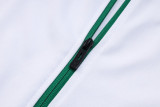 23-24 Palmeiras White Green Jacket Tracksuit #A659