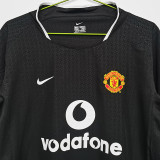 2003-2004 Man Utd Away Retro Soccer Jersey