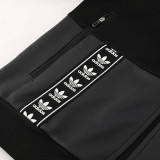 23-24 AD Black Grey Jacket Tracksuit #AJ12
