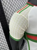 2024 Algeria White Special Edition Player Version Soccer Jersey