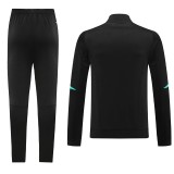 23-24 Man Utd Black Jacket Tracksuit #05