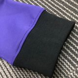 2022 Lakers Player GI Purple Zip hoodie Jacket