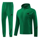 2024 AD Green Hoodie Jacket Tracksuit #AM05