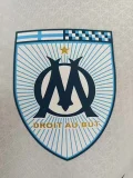 24-25 Marseille Home Player Version Soccer Jersey (Print all Sponsor)