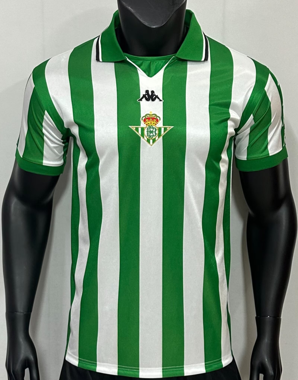 1999-2000 Real Betis Home Retro Soccer Jersey
