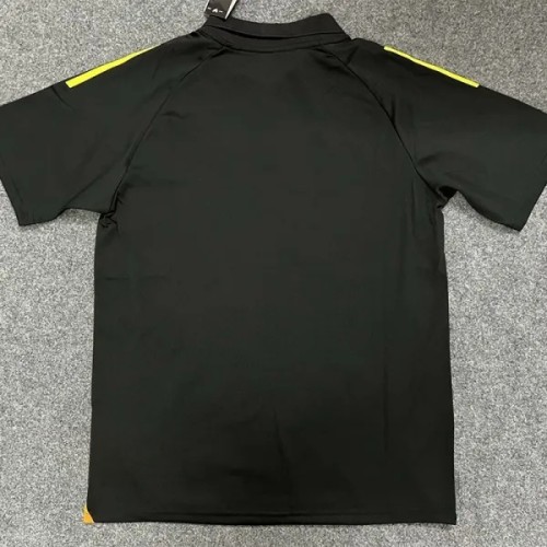 25-26 Flamengo Black Polo short sleeve