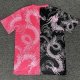 25-26 RMA Pink Black Special Edition Fans Training shirts  粉龙纹