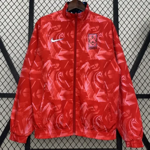 24-25 Tigres UANL Black & Red Double Sided Windbreaker(双面风衣)