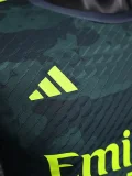 24-25 RMA Green Grey Special Edition Player Version Soccer Jersey 萤光黄S