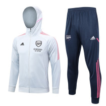 23-24 ARS Light Grey Hoodie Jacket Tracksuit #F447
