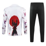 24-25 Japan White Kids Half Pull Tracksuit (半拉链)(悟空)