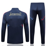 23-24 ARS Royal Blue Half Pull Tracksuit #B649 (半拉链)