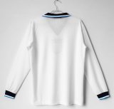 1996 England Long sleeved Home Retro Soccer Jersey