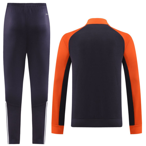 23-24 AD Orange Grey Jacket Tracksuit #AJ13