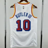24-25 WARRIORS BUTLERII #10 White Retro Top Quality Hot Pressing NBA Jersey