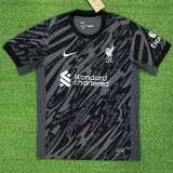 24-25 LIV Black GoalKeeper Soccer Jersey