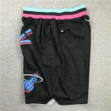 Heat Black City Edition Top Quality NBA Pocket Pants * 热火