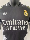25-26 RMA Black Special Edition Player Version Training Shirts 黄袖边