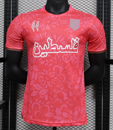 2024-25 Palestina FC Pink Player Version Training shirts