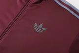 2024 AD Jujube Red Jacket Tracksuit #AJ19