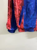 24-25 BAR Red Blue & Blue Double Sided Windbreaker (双面风衣)