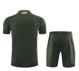 24-25 BAR Army Green Training Short Suit (100%Cotton)纯棉