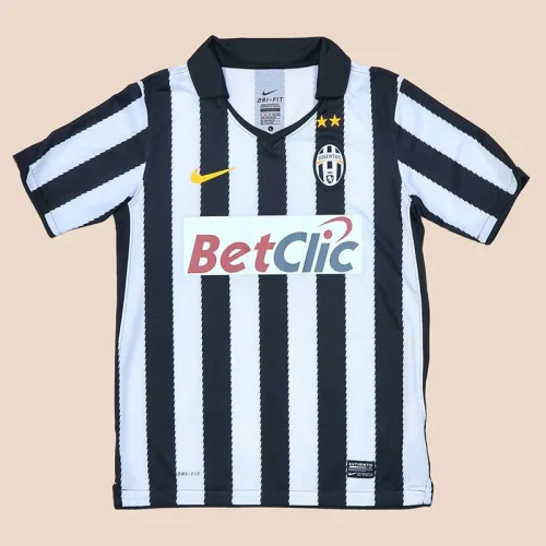2010-2011 JUV Home Retro Soccer Jersey