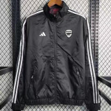 2023 ARS Maroon & Black Double Sided Windbreaker (双面风衣)