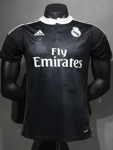 2014-2015 RMA Away Player Version 球员Retro Soccer Jersey