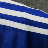 1988-1990 Man Utd Away Blue Retro Soccer Jersey
