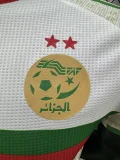 2024 Algeria White Special Edition Player Version Soccer Jersey