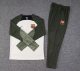 23-24 BAR Light Grey Green Half Pull Tracksuit (半拉链)