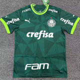 23-24 Palmeiras Home Fans Soccer Jersey (Print All Sponsor) 带全广告