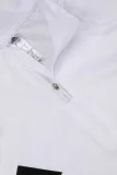 2024 AD White Half Pull Tracksuit (半拉链)