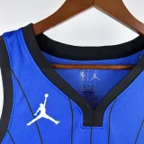 22-23 Magic WAGHER #22 Royal blue Top Quality Hot Pressing NBA Jersey (Trapeze Edition)