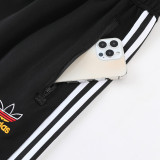 2023 AD Black Jacket Tracksuit #AJ10