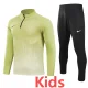 2024 NK Army Green Kids Half Pull Tracksuit (童装)(半拉链)