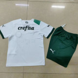 23-24 Palmeiras Away Kids Soccer Jersey