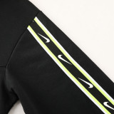 23-24 NK Black Hoodie Jacket Tracksuit #NM06
