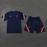 23-24 ottenham Short Sleeve Training Suit with Shorts Set