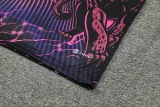 24-25 RMA Black Purple Training Short Suit #豹